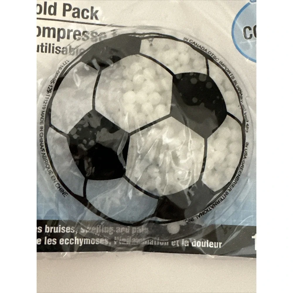 Assured Reusable Gel Cold Pack For Kids Soccer ice pack - NEW! A34